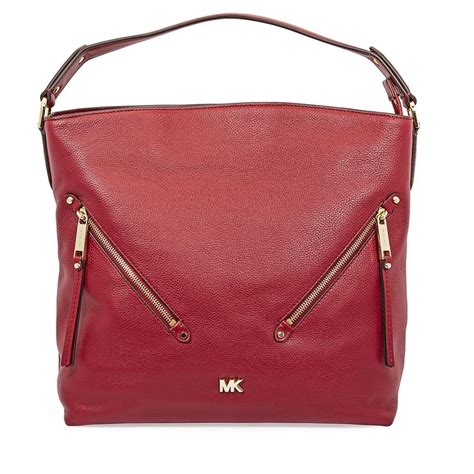 michael kors evie large leather shoulder bag|MICHAEL Michael Kors Evie Pebble Leather Shoulder Bag .